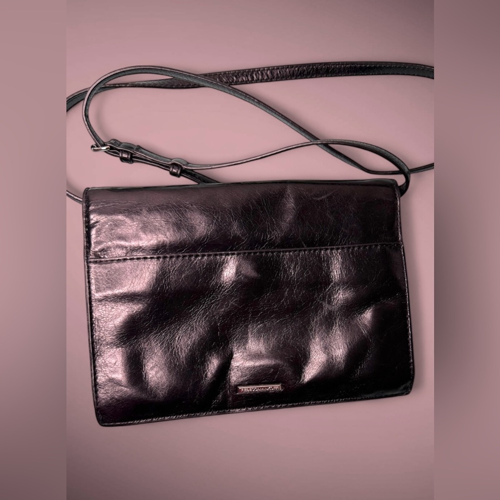 Rebecca Minkoff Black Leather Crossbody Bag